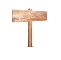 Wood sign