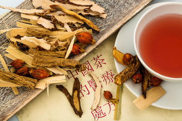 Tee für traditionelle chinesische Medizin