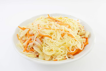 美味しそうなそうめんチャンプルー