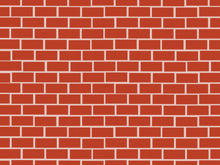 Red brick wall
