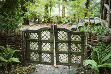 Vintage farm gate