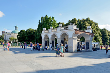 Tomb of the Unknown Soldier. Poland, Warsaw - obrazy, fototapety, plakaty