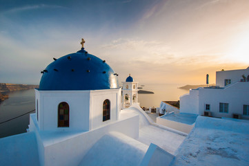 Santorini church