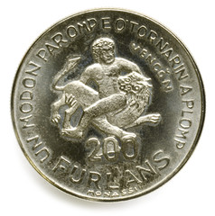 200 Furlans 1977 Friûl Moneta Friuli Terremoto Venzone Vençon