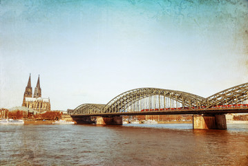 Obraz premium Gothic Cathedral in Cologne