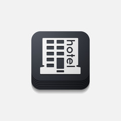 square button: hotel