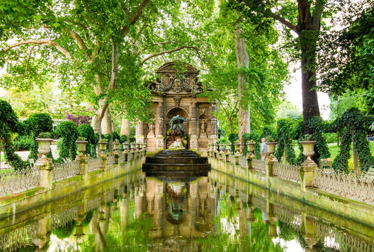The Medici Fountain, Paris, France