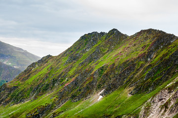 Fagaras mountains in Romania