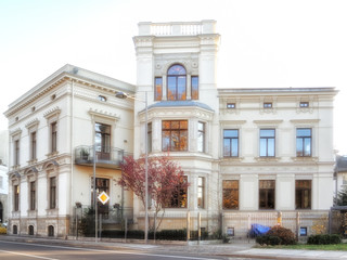 Fototapeta premium Stadtvilla in Leipzig