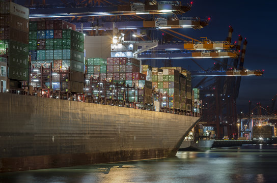 Containerschiff Hamburg