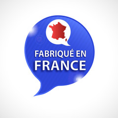 bulles tricolore : fabriqué en france