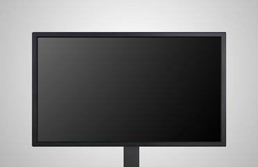 desktop Monitor display the black screen