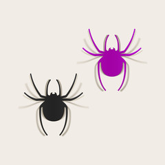 realistic design element: spider