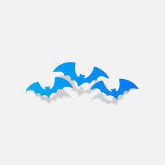 realistic design element: bat