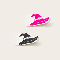 realistic design element: witch hat