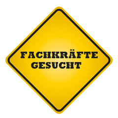 Obraz premium Fachkräfte Gesucht 1407