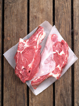raw fresh meat steak