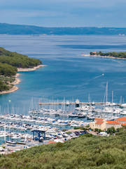 Obraz premium Marina port at Cres