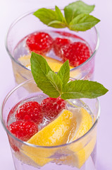 raspberry cocktail