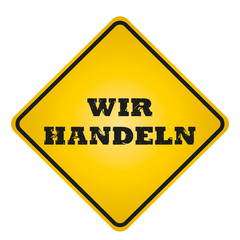 Obraz premium wir handeln 1507