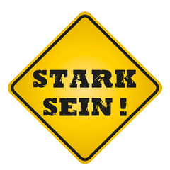 Obraz premium stark sein 1507