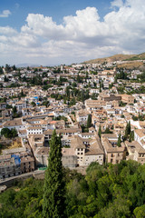 View of Granada from the Alhambra