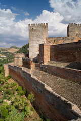 Fototapeta na wymiar Types of Alhambra