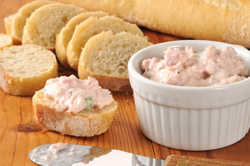 Deviled ham appetizers