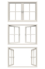 white window frame