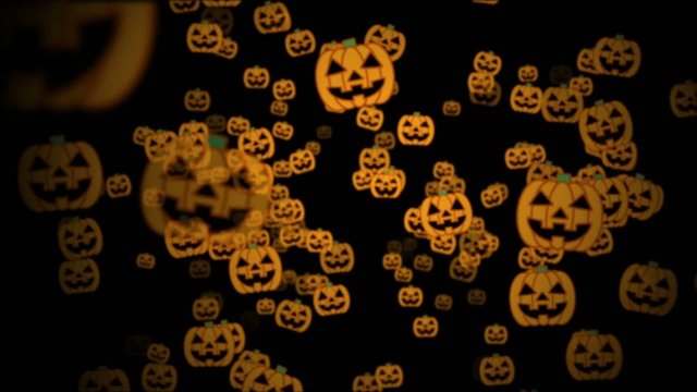 飛んでくるジャックランタンたちA