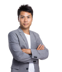 Fototapeta na wymiar Asian business man portrait