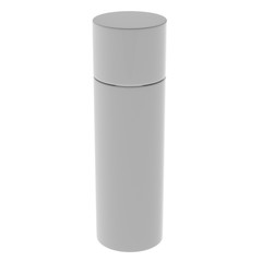 White blank can isolated