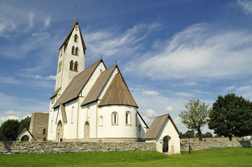 Fototapeta premium Gothem Church in Gotland