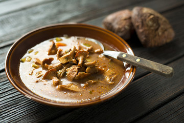 mushroom soup