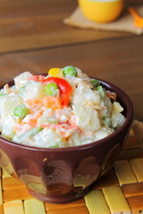 Russian Potato Olivier Salad