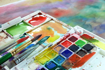 watercolor paintbox
