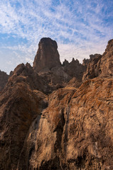 rock in Karadag National park near Koktebel