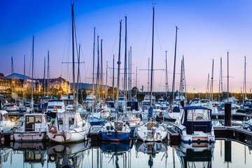 Hafen von Deauville - Frankreich