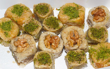 turkish baklavas
