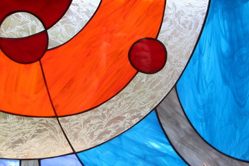 stained-glass window