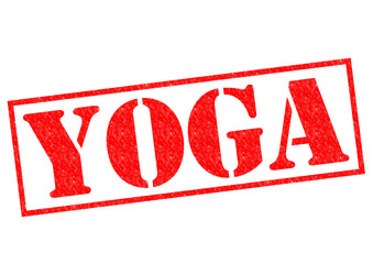 YOGA Rubber Stamp