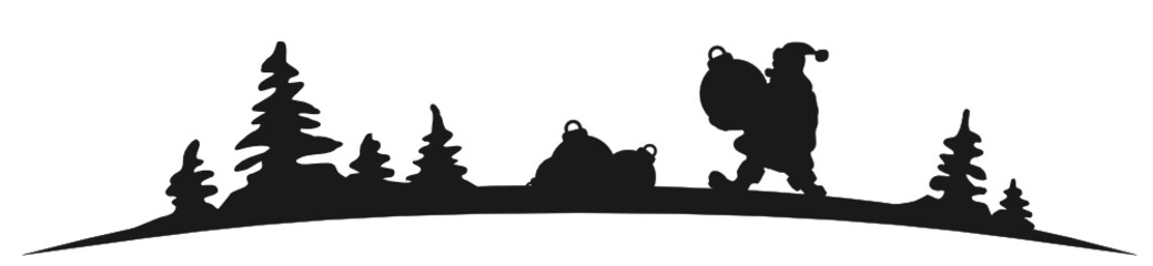 Weihnachtsland schwarz