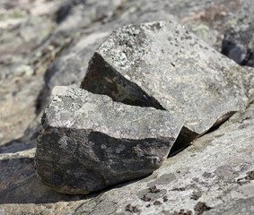 Splitted stone