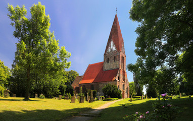 Parkentin parish church (Mecklenburg-Vorpommern, Germany)
