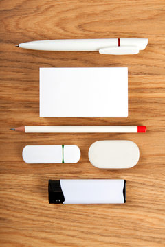 the white elements of corporate identity