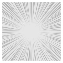 Comics Radial Speed Lines graphic effects. Vector