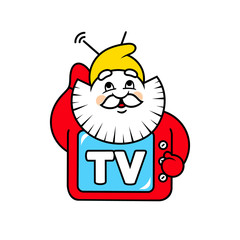 Dwarf TV sign