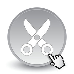 Fototapeta premium SCISSORS ICON