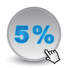 5 PERCENT ICON