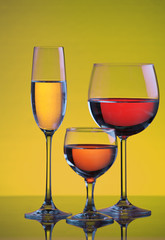 Schnaps und sekt 